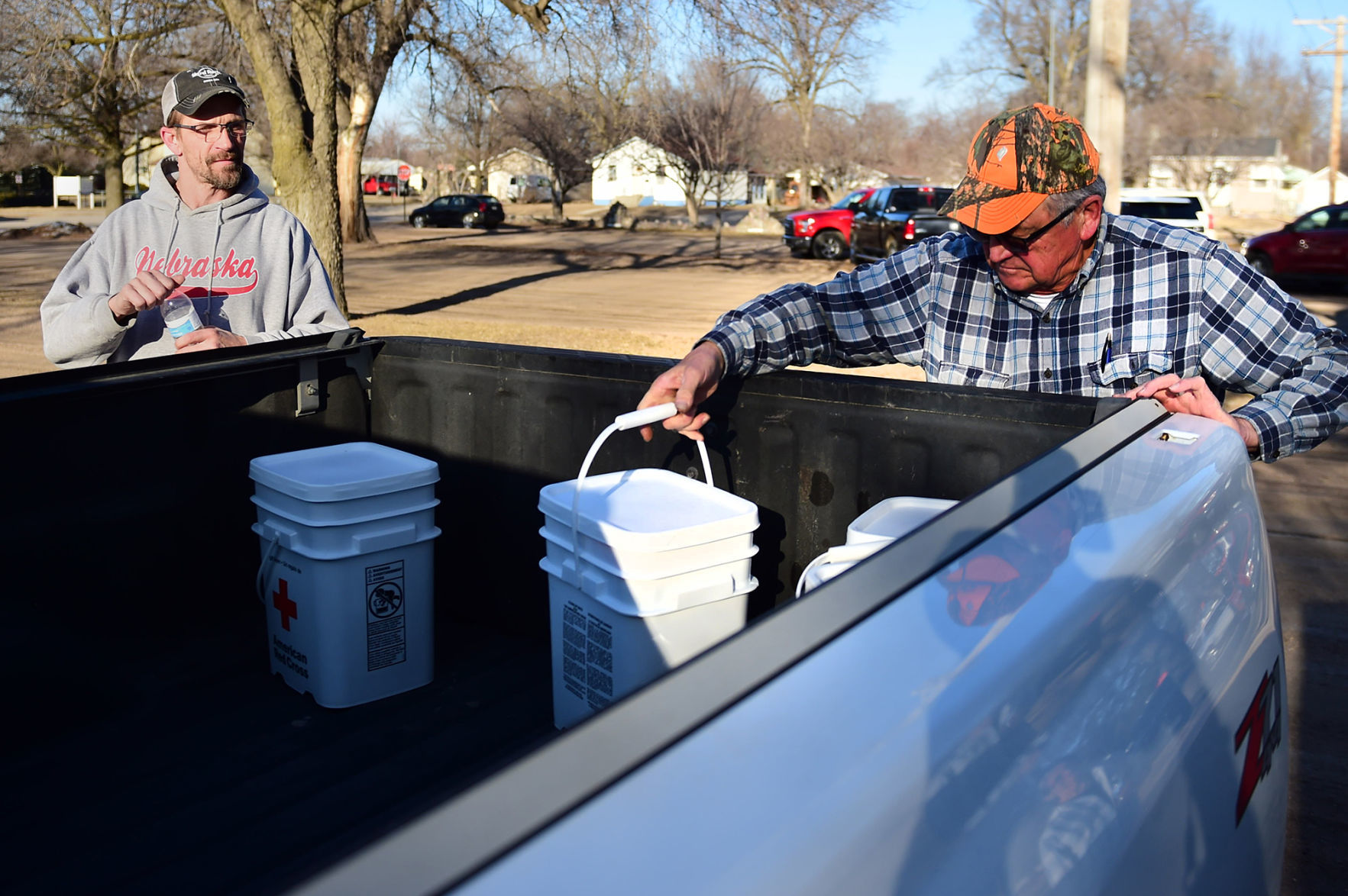 Huskers helping, 3.21